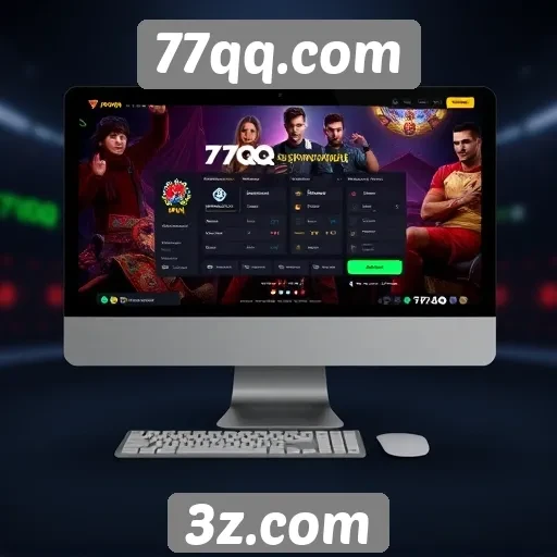 Explorando a interface de usuário de 77qq.com